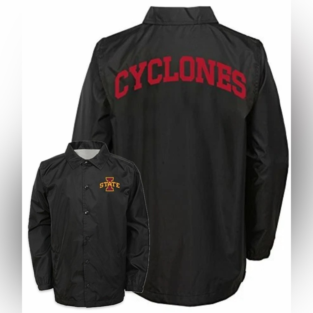NWT [Gen2] Iowa State Cyclones NCAA Bravo Button-Up Jacket Youth X-Large (18)